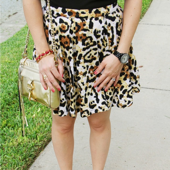 Leopard Print Skirt - Picture 4 of 7
